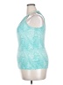 MICHAEL Michael Kors Teal Sleeveless Blouse Size XXL (estimated) - photo 5