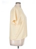 DressBarn 100% Polyester Yellow Short Sleeve Blouse Size XL - photo 4