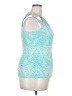 MICHAEL Michael Kors Teal Sleeveless Blouse Size XXL (estimated) - photo 4