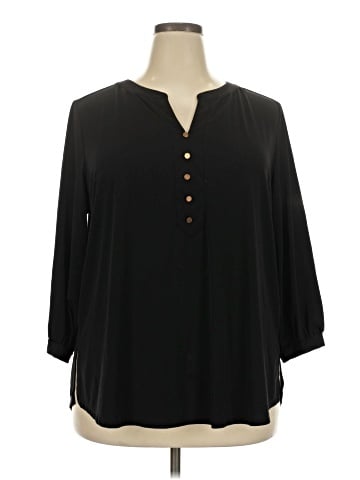 MICHAEL Michael Kors Long Sleeve Henley (view 1)