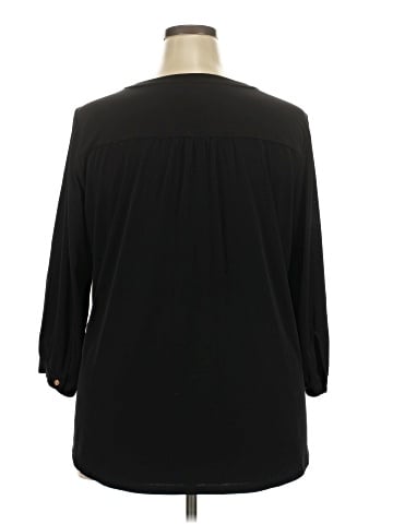MICHAEL Michael Kors Long Sleeve Henley (view 2)