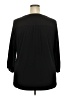 MICHAEL Michael Kors Black Long Sleeve Henley Size 2X - photo 2