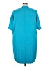Lands' End 100% Polyester Teal Casual Dress Size 24 - photo 2