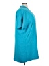 Lands' End 100% Polyester Teal Casual Dress Size 24 - photo 4