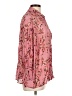 Luisa Cerano Floral Pink Long Sleeve Blouse Size 12 - photo 4