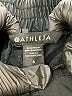 Athleta 100% Linen Chevron-herringbone Black Athletic Shorts Size 6 - photo 3