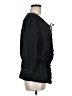 Ellen Tracy 100% Polyester Black 3/4 Sleeve Blouse Size M - photo 4