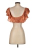 Blue Life 100% Rayon Orange Sleeveless Blouse Size XS - photo 2