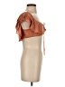Blue Life 100% Rayon Orange Sleeveless Blouse Size XS - photo 4