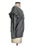 Line & Dot Gray Long Sleeve Top Size S - photo 4