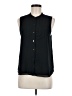 Naked Zebra 100% Polyester Black Sleeveless Blouse Size M - photo 1