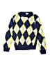 Crewcuts Argyle Blue Pullover Sweater Size 10 - 11 - photo 1