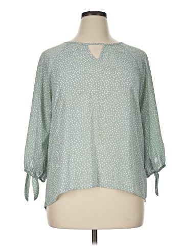 Papermoon 3/4 Sleeve Blouse (view 1)