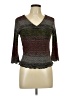 Jaipur Brown 3/4 Sleeve Top Size L - photo 1