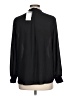 Elle 100% Polyester Black Long Sleeve Blouse Size L - photo 2