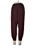 Babaton Solid Burgundy Track Pants Size L - photo 2