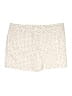 Ann Taylor LOFT Outlet Polka Dots Ivory Shorts Size 16 - photo 1