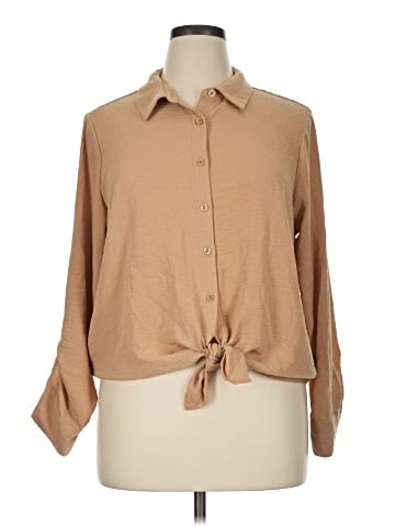 Simply Vera Vera Wang Long Sleeve Blouse (view 1)