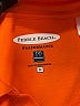 Pebble Beach Orange Short Sleeve Top Size M - photo 7