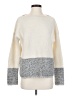 Vince. Color Block Ivory Wool Pullover Sweater Size S - photo 1