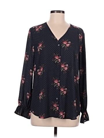 T Tahari Long Sleeve Blouse (view 1)