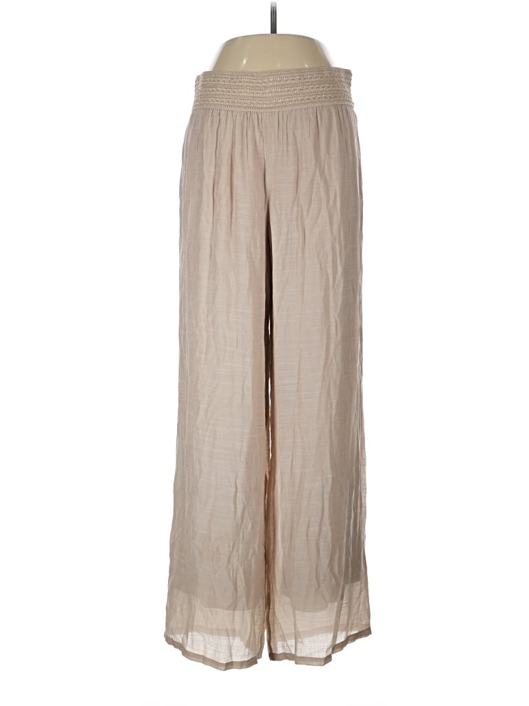 Pre-owned Agb Casual Pants In Tan