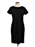 Chico's Solid Black Casual Dress Size Med (1) - photo 1