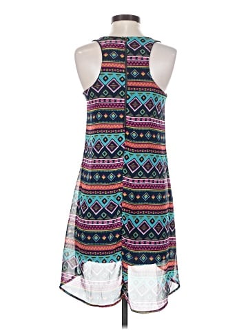 Buttons Casual Dress (view 2)