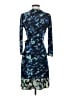 BCBGMAXAZRIA Print Blue Cocktail Dress Size S - photo 2