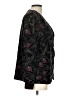 Norton McNaughton 100% Nylon Paisley Black Blazer Size 12 - photo 4