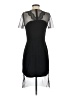 Sandro Graphic Black Cocktail Dress Size Sm (1) - photo 2
