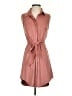 Alya Pink Sleeveless Button-Down Shirt Size S - photo 1