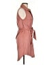 Alya Pink Sleeveless Button-Down Shirt Size S - photo 4