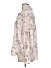 DKNY 100% Polyester Floral Pink Long Sleeve Blouse Size L - photo 5
