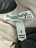 Xtraordinary 100% Polyester Metallic Silver Cocktail Dress Size 3 - photo 8