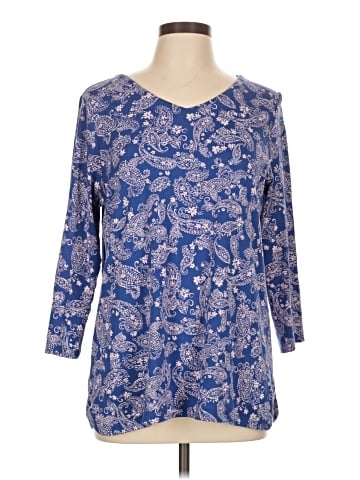 J.Jill 3/4 Sleeve Blouse (view 1)