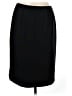 Le Suit 100% Polyester Solid Black Formal Skirt Size 8 (petite) - photo 1