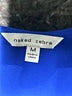 Naked Zebra 100% Polyester Blue Sleeveless Blouse Size M - photo 7