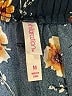 Xhilaration 100% Polyester Print Blue Casual Pants Size M - photo 7