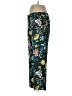 Ann Taylor LOFT 100% Polyester Floral Green Casual Pants Size 10 - photo 5