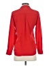 Sézane 100% Silk Red Long Sleeve Silk Top Size EU (FR) 34 / US 2 - photo 2