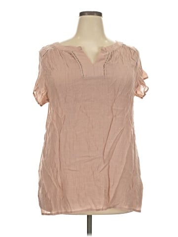 Perseption Concept Short Sleeve Blouse (view 1)