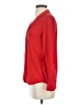 Sézane 100% Silk Red Long Sleeve Silk Top Size EU (FR) 34 / US 2 - photo 5