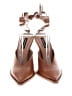 BCBGMAXAZRIA 100% Leather Brown Heels Size 7 1/2 - photo 2