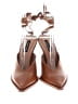 BCBGMAXAZRIA 100% Leather Brown Heels Size 7 1/2 - photo 2
