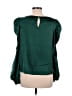 Lulus 100% Polyester Green Long Sleeve Blouse Size M - photo 2
