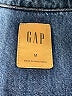 Gap 100% Cotton Blue Denim Jacket Size M - photo 6