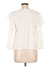 ISLA MAUDE Ivory 3/4 Sleeve Blouse Size M - photo 2
