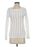 Lands' End 100% Baumwolle Stripes White Pullover Sweater Size S - photo 1