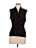 MICHAEL Michael Kors Brown Sleeveless Blouse Size M (petite) - photo 1